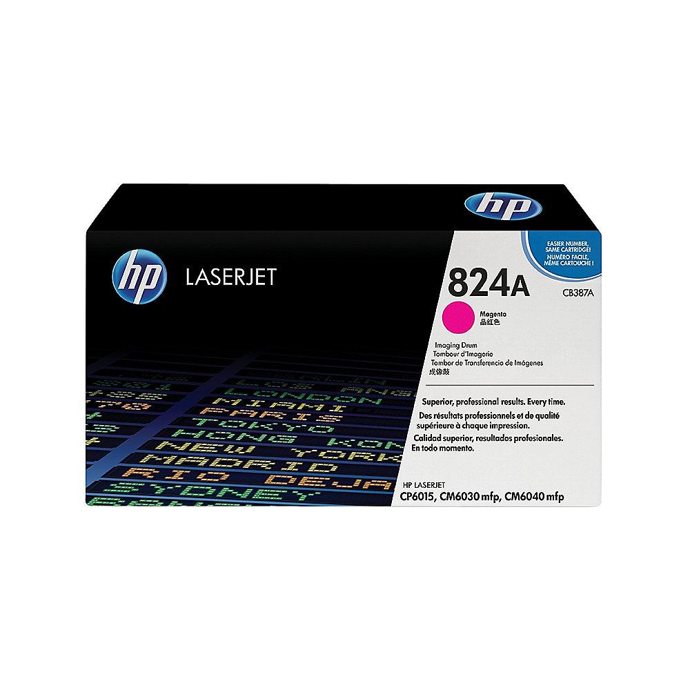 HP CB387A Original Belichtungstrommel 824A magenta