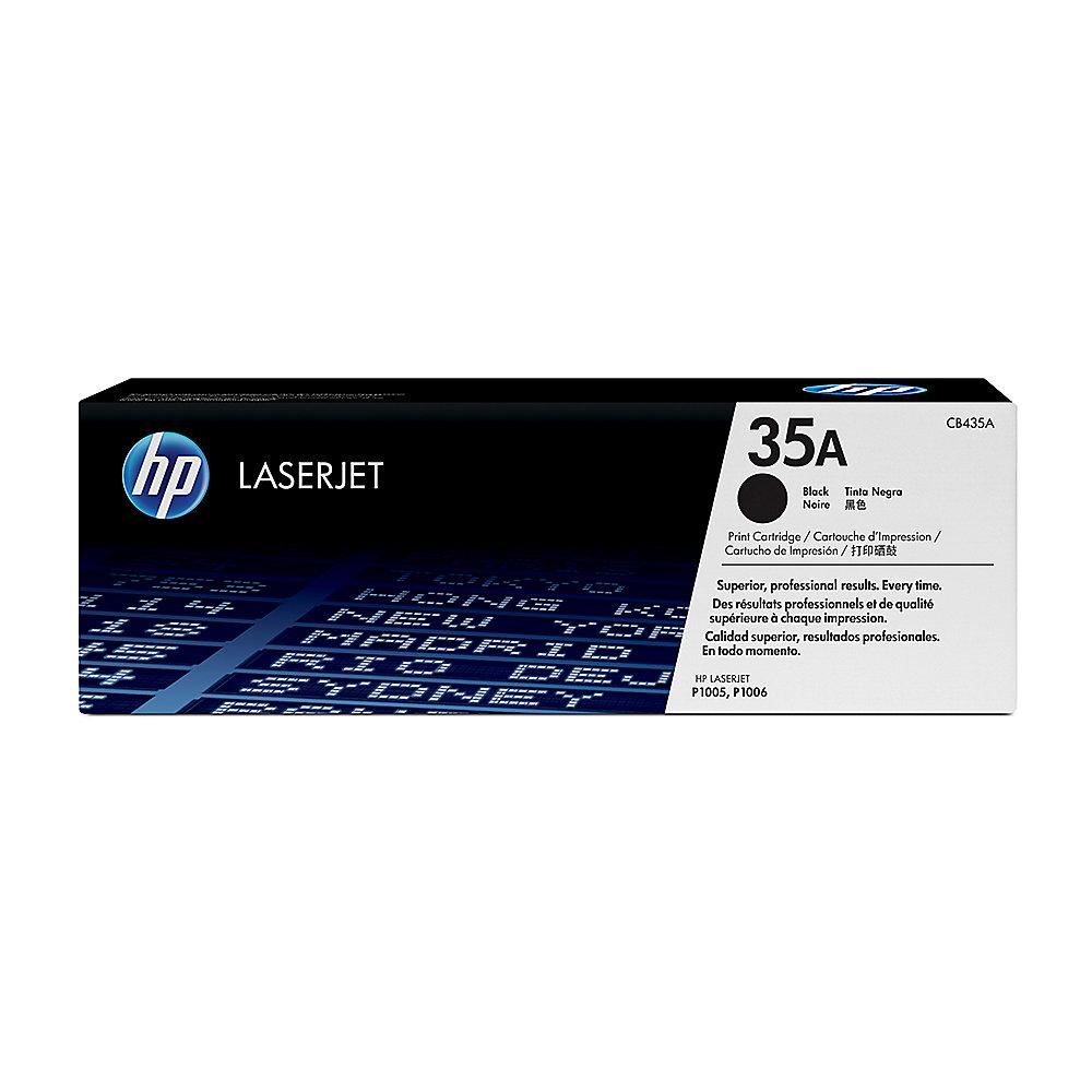 HP CB435A Original Tonerkassette 35A schwarz