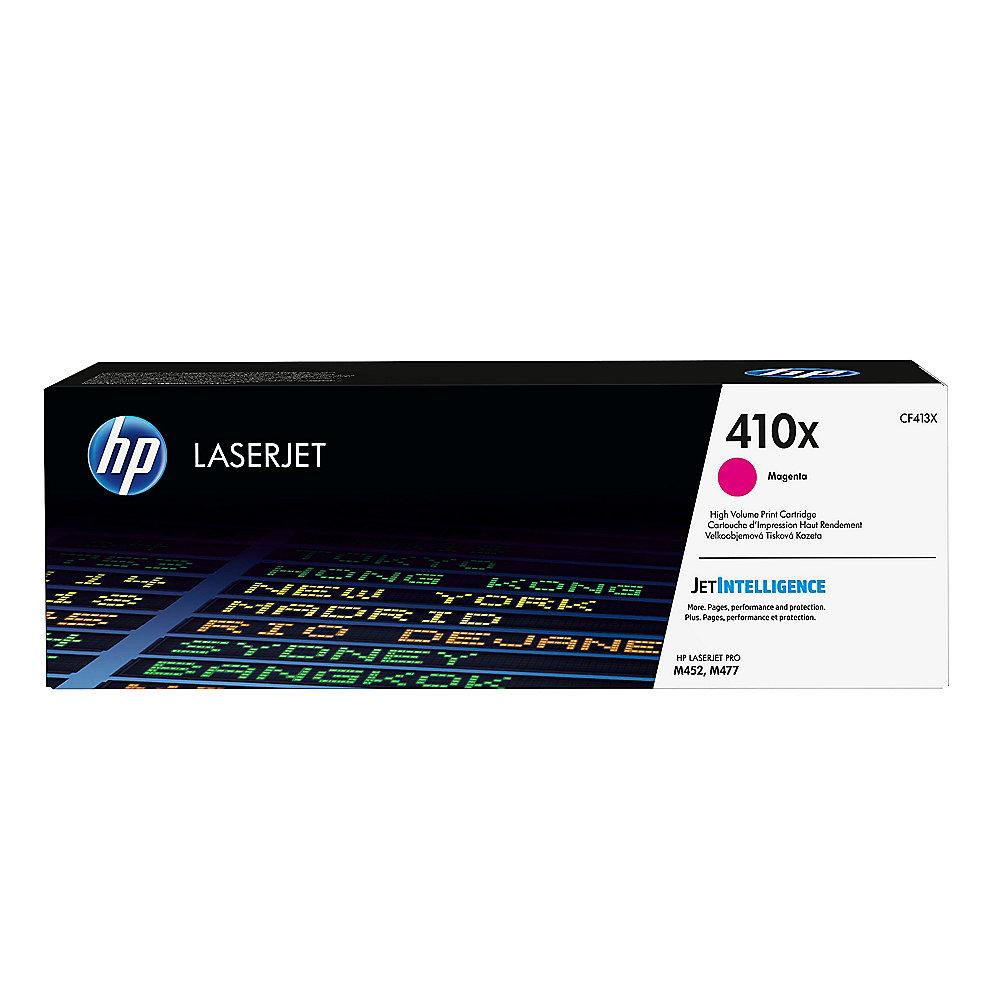 HP CF413X Original Tonerkassette 410X Magenta für ca. 5.000 Seiten