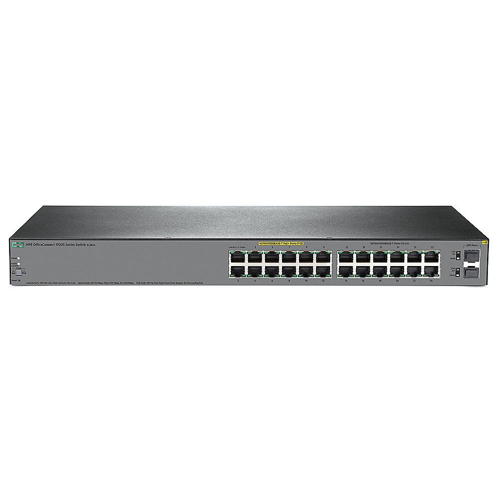 HP Enterprise 1920S 24G 2SFP PPoE  185W L3 Smart Switch, HP, Enterprise, 1920S, 24G, 2SFP, PPoE, 185W, L3, Smart, Switch