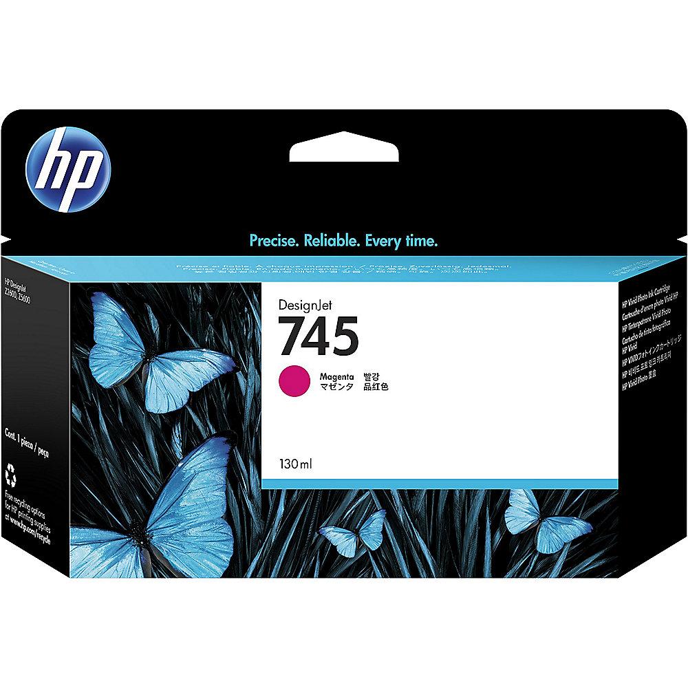 HP F9J95A Original Druckerpatrone 745 magenta für Z2600 Z5600