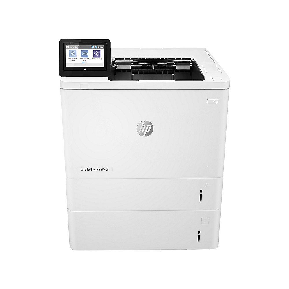 HP LaserJet Enterprise M608x S/W-Laserdrucker LAN WLAN