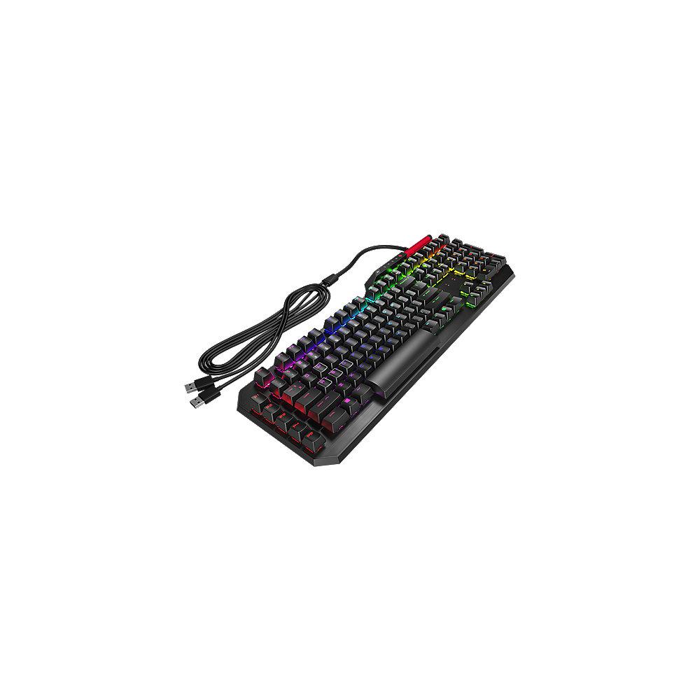 HP OMEN Sequenzer Kabelgebundene Gaming Tastatur (2VN99AA), HP, OMEN, Sequenzer, Kabelgebundene, Gaming, Tastatur, 2VN99AA,