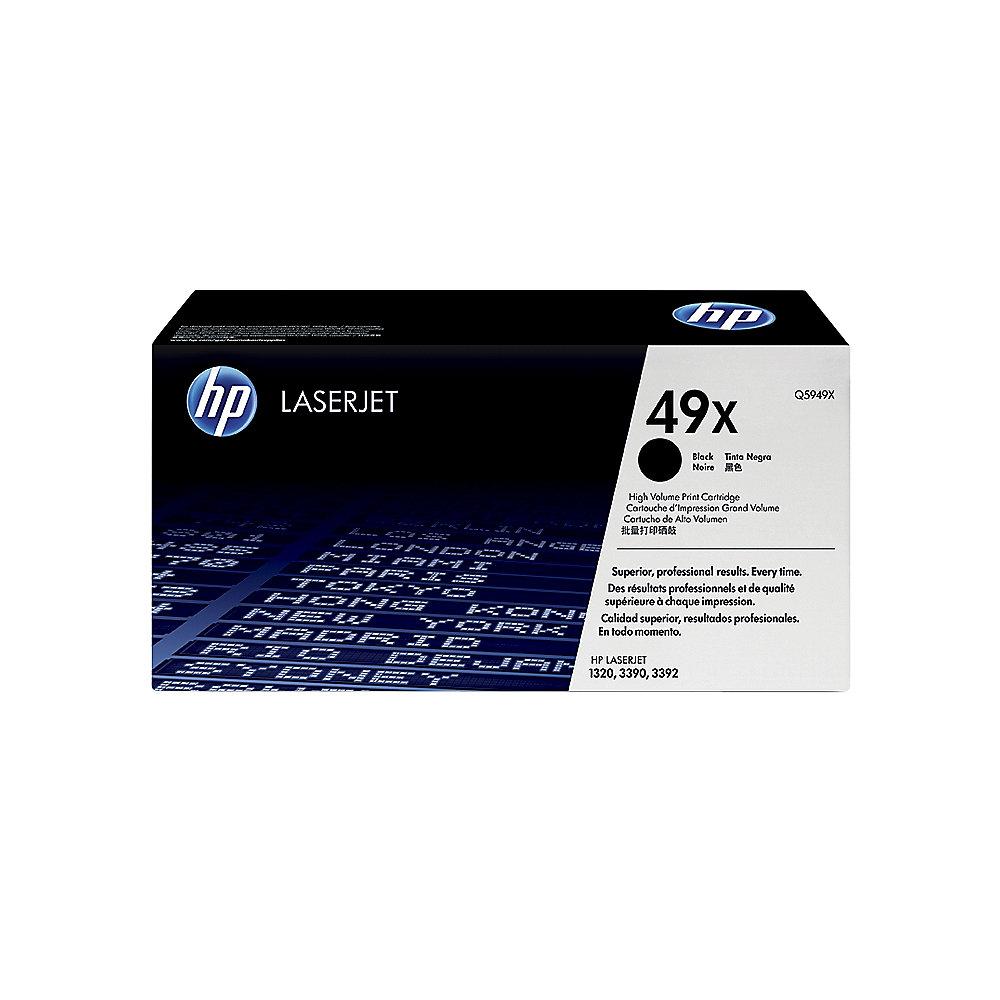 HP Q5949X Original Tonerkassette 49X Schwarz für ca. 6.000 Seiten