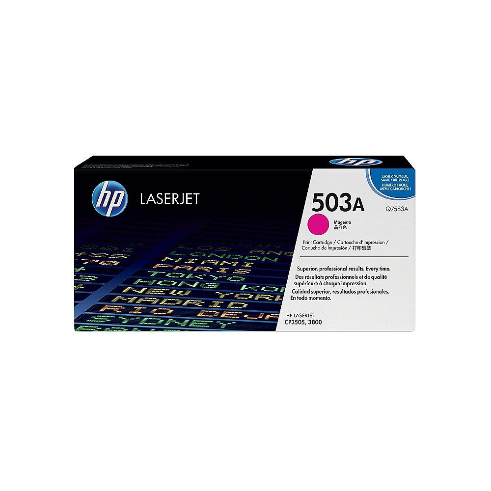 HP Q7583A Original Tonerkassette 503A magenta