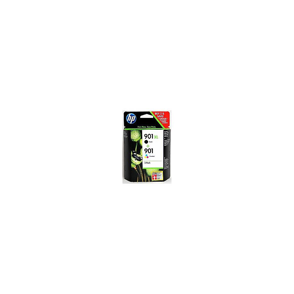 HP SD519AE Original Druckerpatronen 901 schwarz und dreifarbig 2er Pack