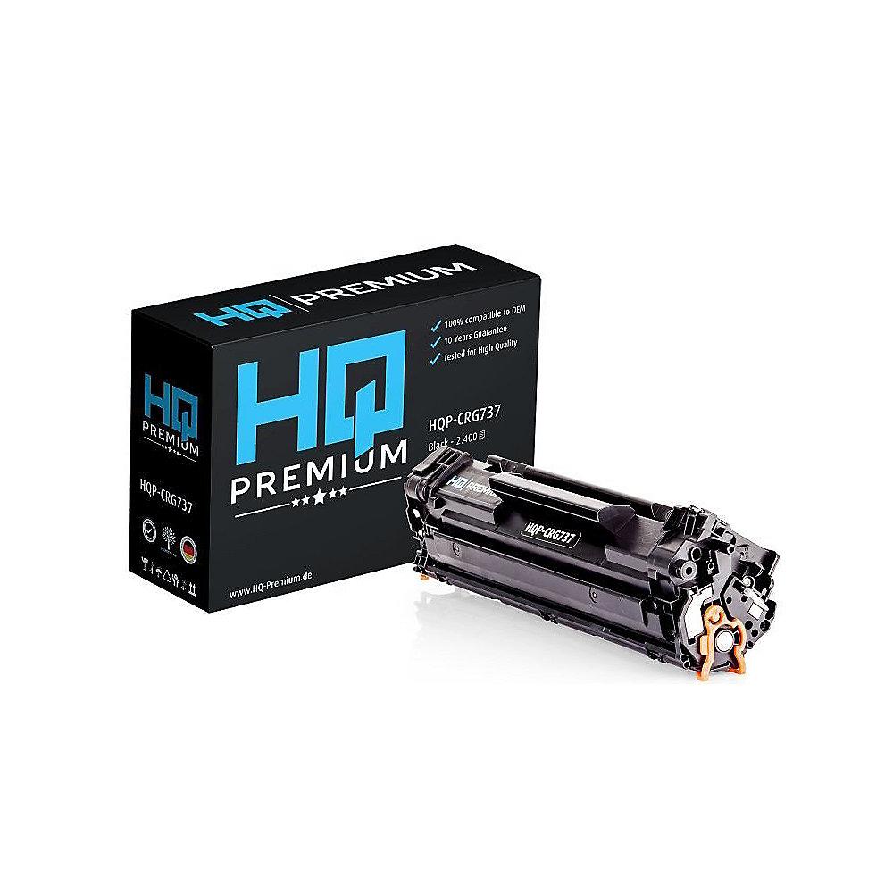 HQ-Premium Toner ersetzt Canon 737 Schwarz für ca. 2.400 Seiten
