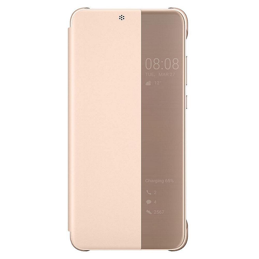 Huawei P20 Pro Smart View Flip Cover pink