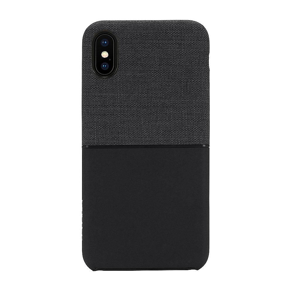 Incase Textured Snap Case für Apple iPhone X schwarz