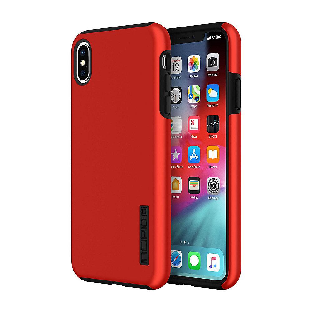 Incipio DualPro Case Apple iPhone Xs/X iridescent rot/schwarz