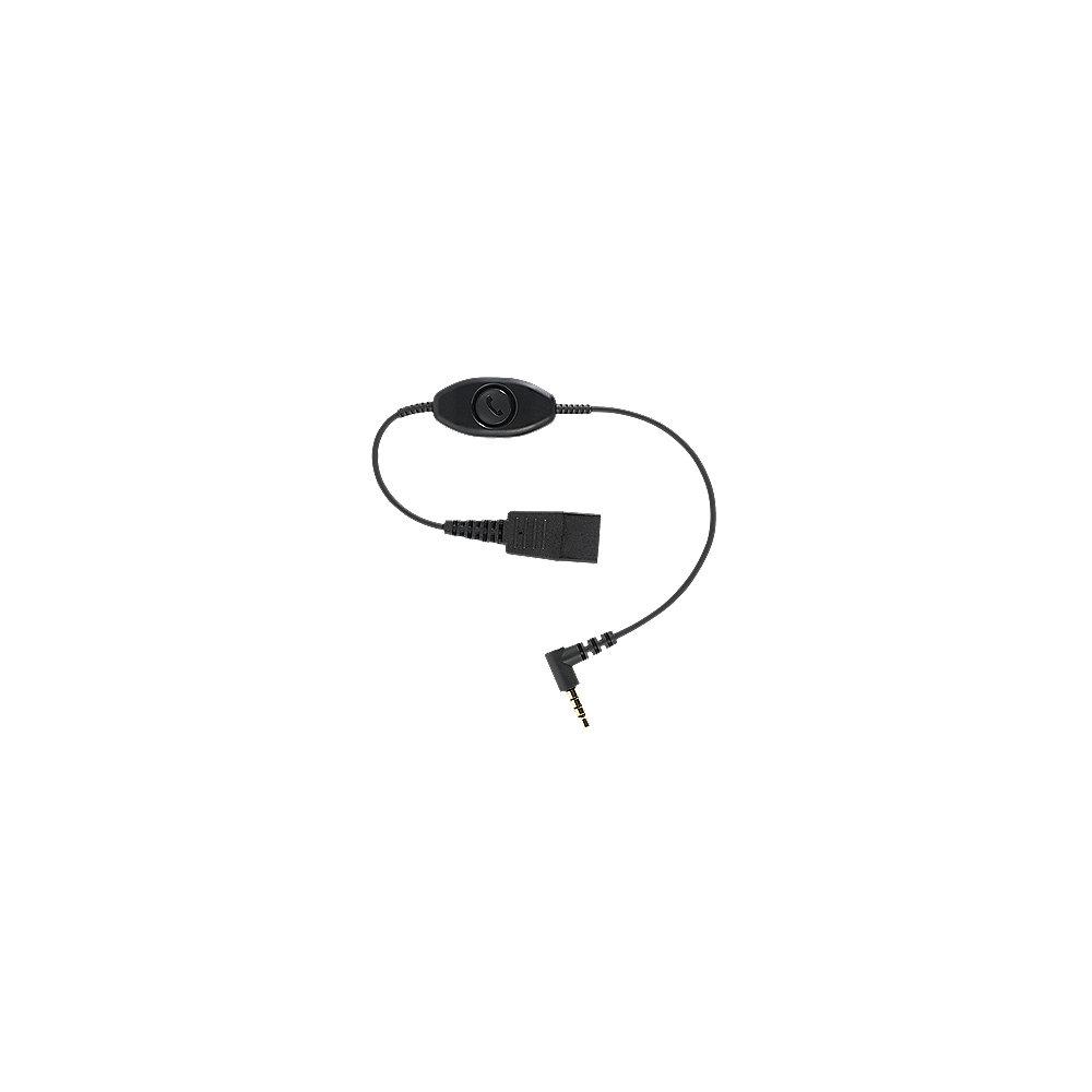 Jabra Headsetadapter QD auf 3,5mm Klinke 30cm