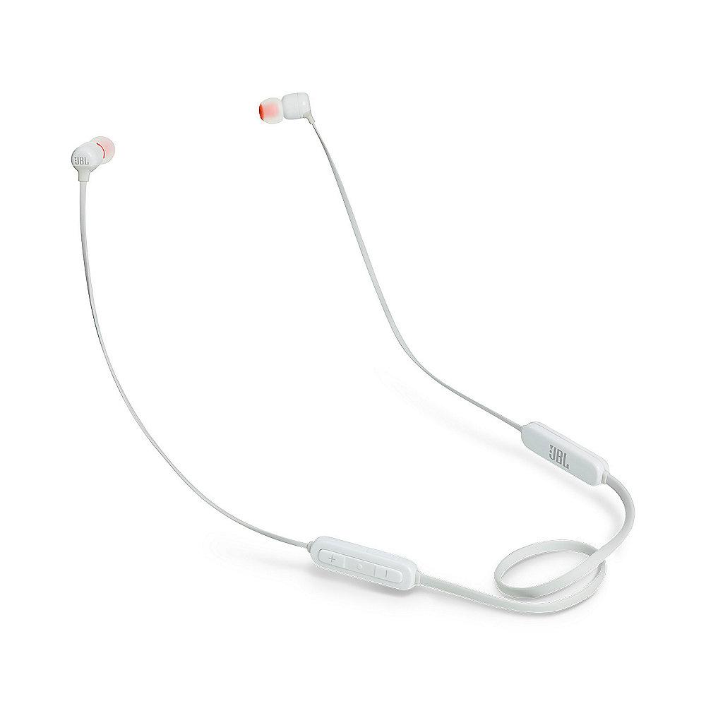 JBL T110BT Weiß - Bluetooth In Ear-Kopfhörer mit Mikrofon
