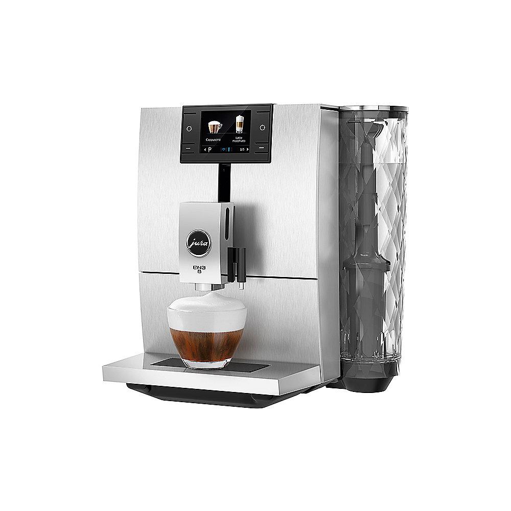 JURA ENA 8 Signature Line Massive Aluminium Kaffeevollautomat