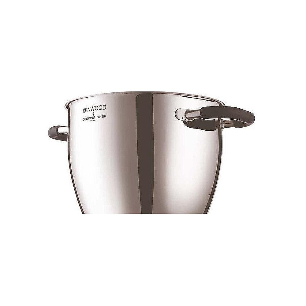 Kenwood 37575 Edelstahl-Schüssel mit Hitzeschutz-Griffen für Cooking Chef Major