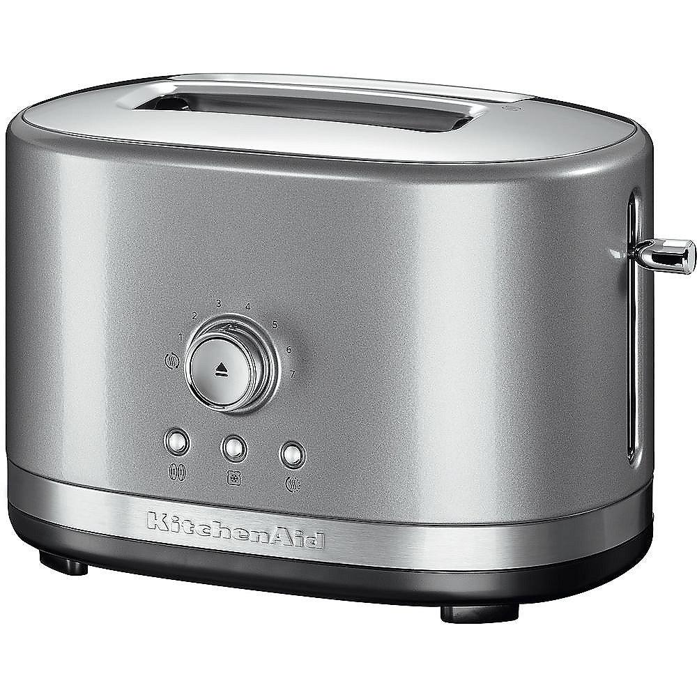 KitchenAid 5KMT216ECU 2-Scheiben Toaster 1.200W Contur-Silber
