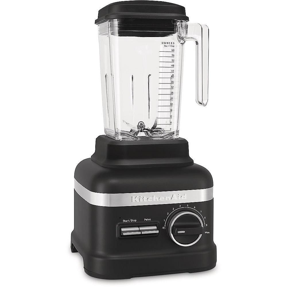 KitchenAid 5KSB6060EFW Standmixer X1 High Performance Series matt schwarz