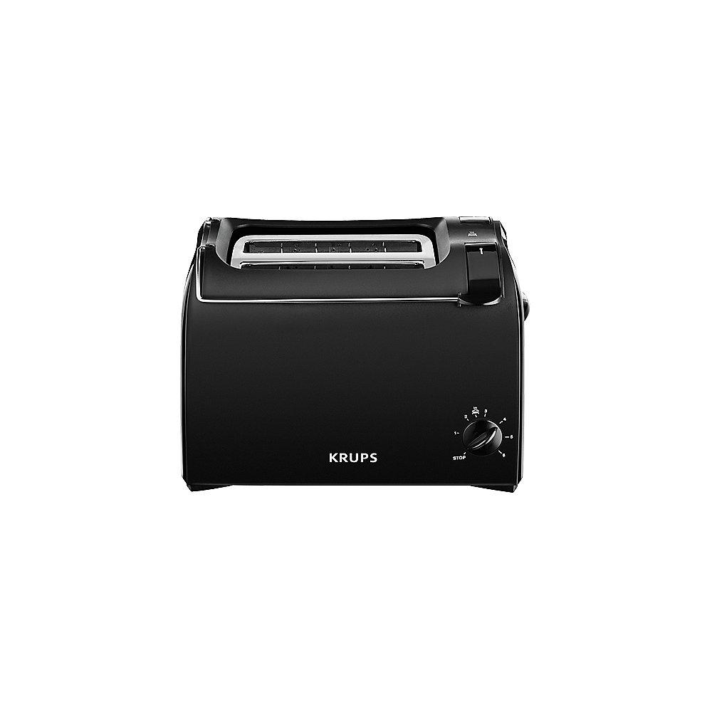 Krups KH1518 ProAroma Toaster schwarz, Krups, KH1518, ProAroma, Toaster, schwarz