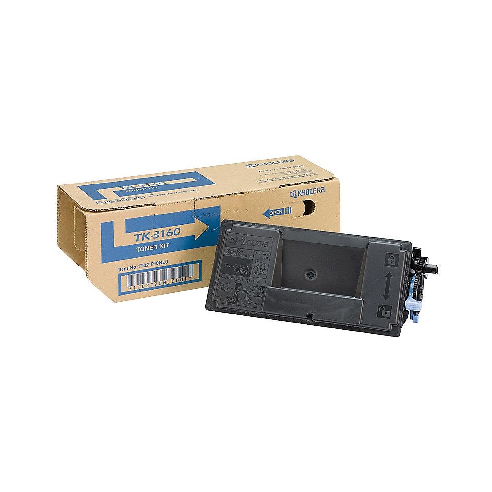 Kyocera 1T02T90NL0 Toner Schwarz TK-3160 für ca. 12.500 Seiten