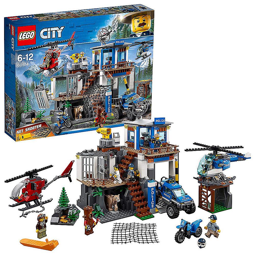 LEGO City - Hauptquartier der Bergpolizei (60174), LEGO, City, Hauptquartier, Bergpolizei, 60174,