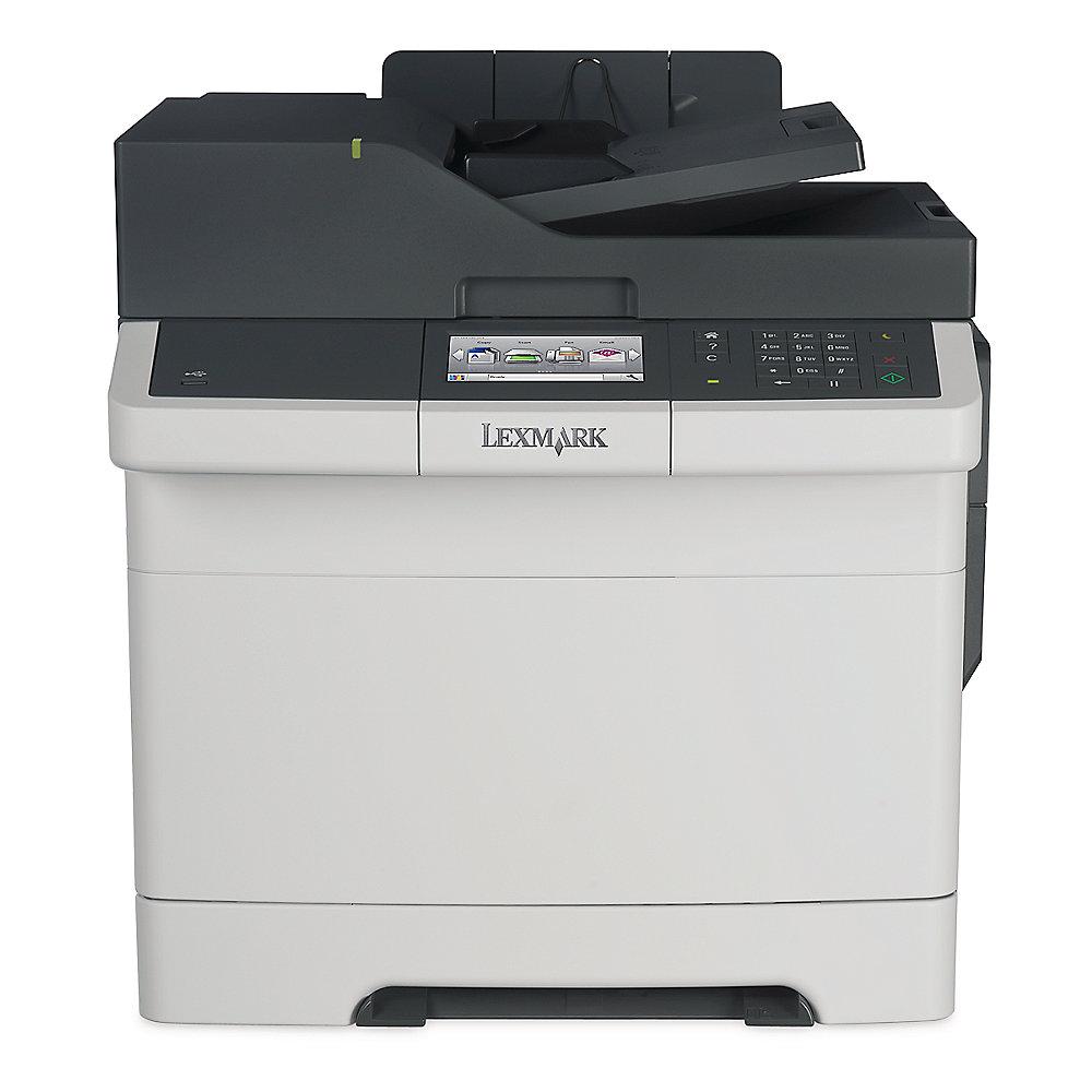 Lexmark CX417de Farblaserdrucker Scanner Kopierer Fax LAN   4 Jahre Garantie*