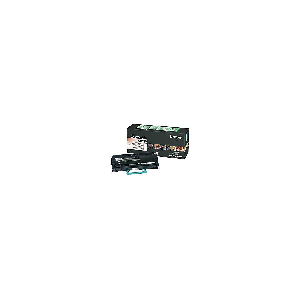 Lexmark X463X11G Toner Schwarz für ca. 15.000 Seiten