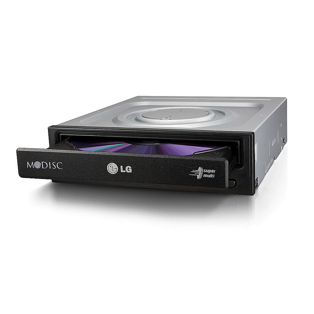 LG GH24NSD1 24x DVD±R 8x DVD RW 6x DVD-RW 5x DVD-RAM SATA Bulk schwarz
