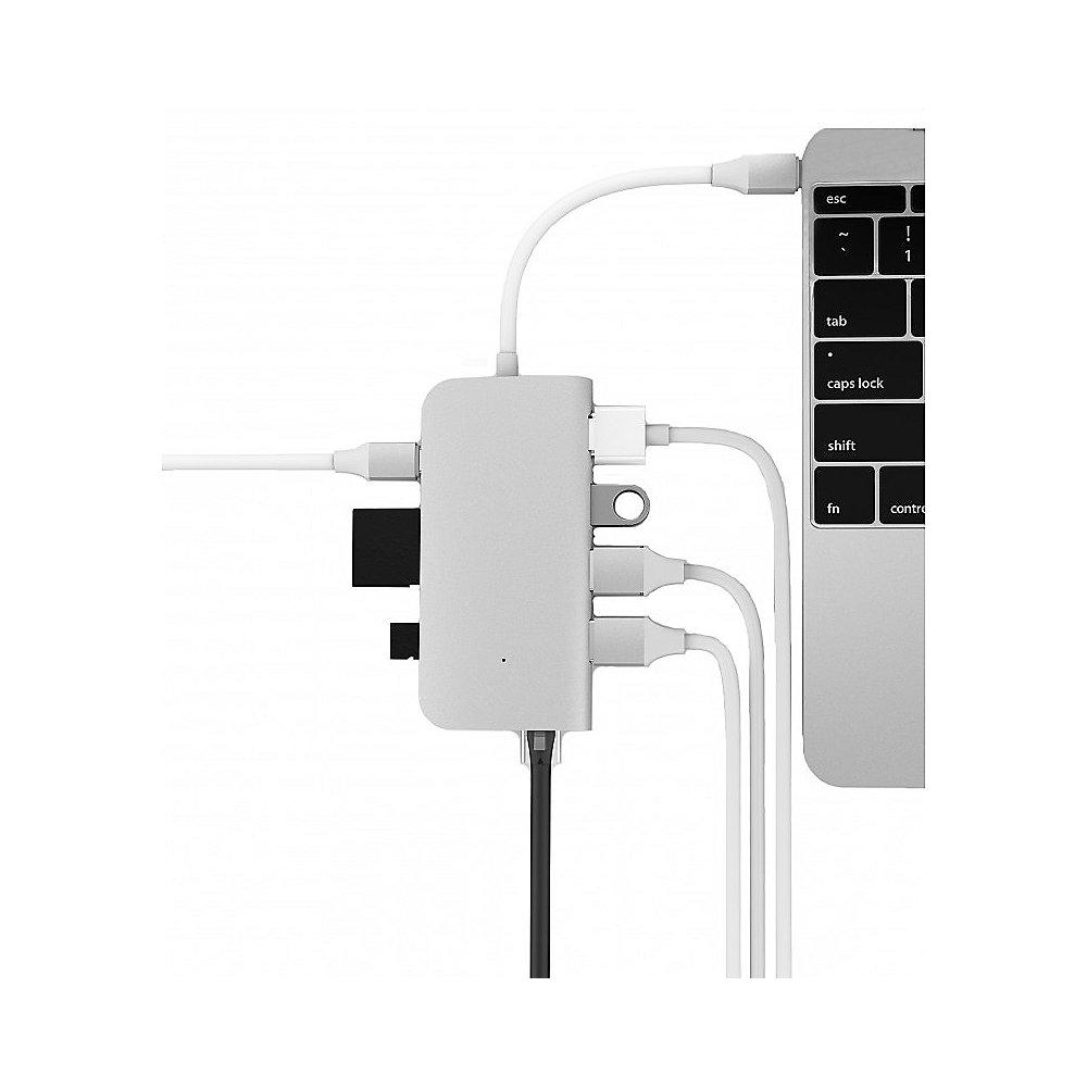 LMP 8 Port USB-C mini Dock silber, LMP, 8, Port, USB-C, mini, Dock, silber