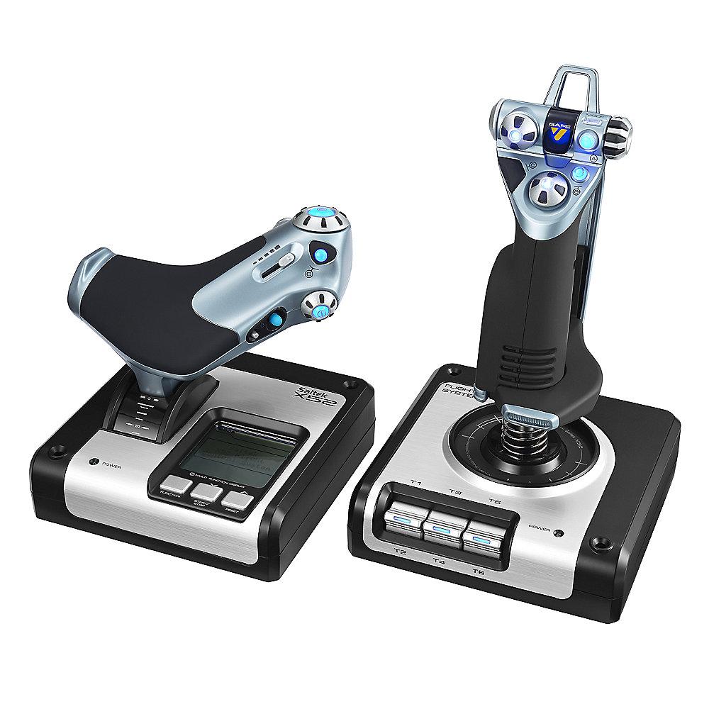 Logitech G X52 H.O.T.A.S Flightstick Control System 945-000006, Logitech, G, X52, H.O.T.A.S, Flightstick, Control, System, 945-000006