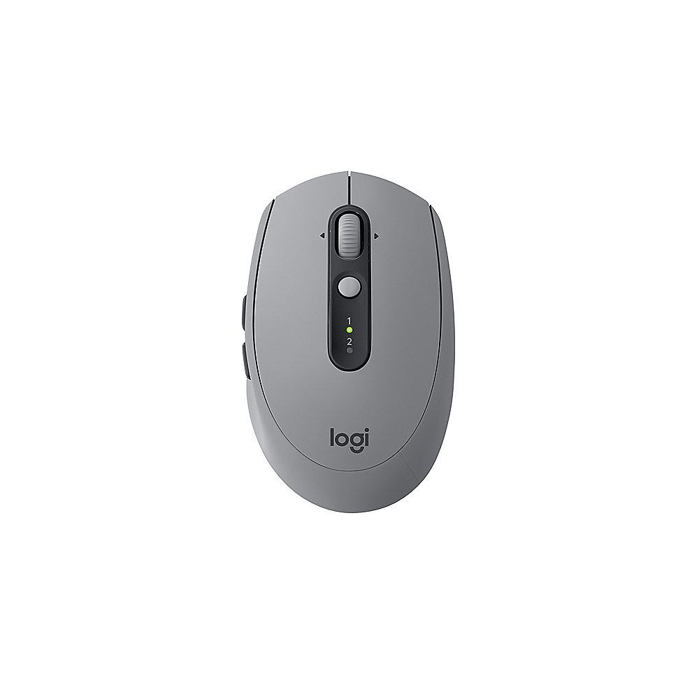 Logitech M590 Multi Device Silent kabellose Maus Grau 910-005198