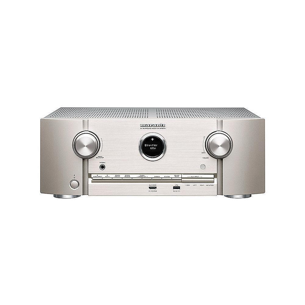 Marantz SR5013 7.2 AV Receiver HEOS/WiFi/Bluetooth/AirPlay2/DTS:X - silber, Marantz, SR5013, 7.2, AV, Receiver, HEOS/WiFi/Bluetooth/AirPlay2/DTS:X, silber