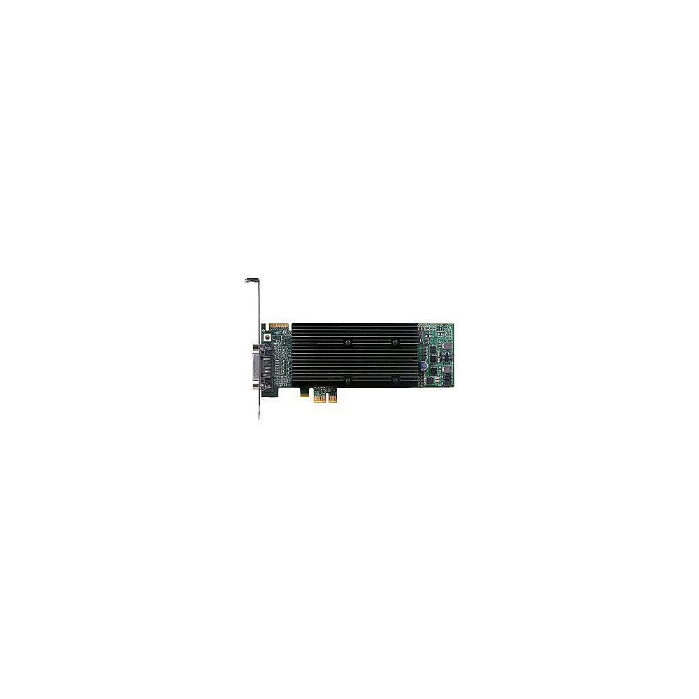 Matrox M9140 LP 512MB DDR2 PCIe 1xDVI (inkl. KX-20) LP passiv - Retail