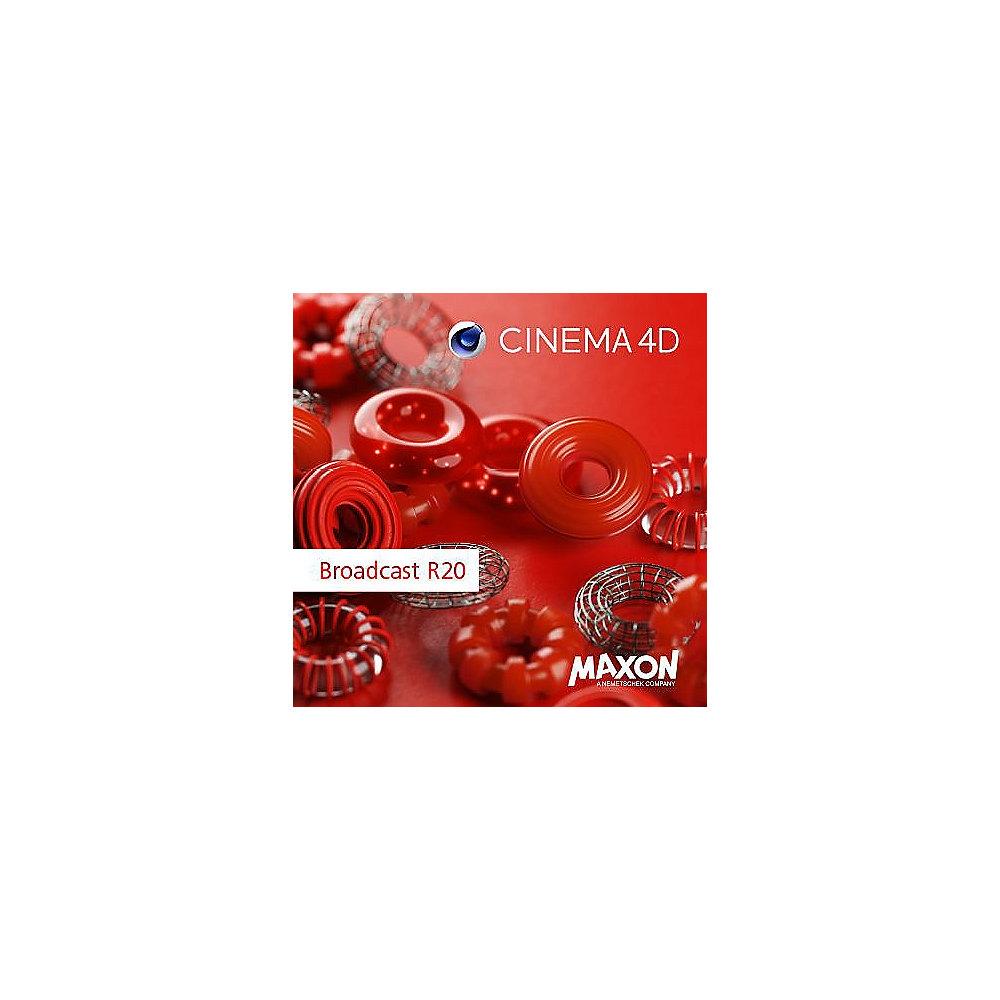 Maxon Cinema 4D R20 Broadcast Lizenz - in Kombi mit MAXON License Server MLS