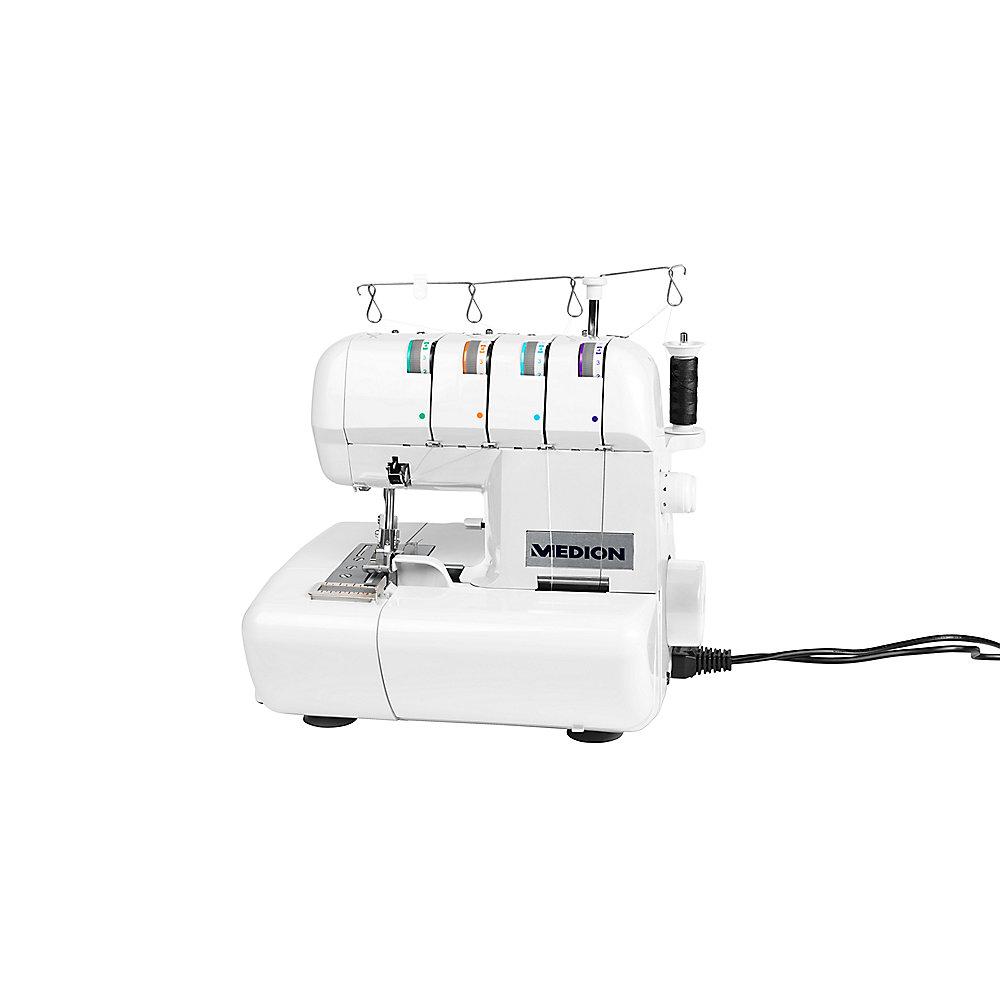 Medion 14302 Overlock-Nähmaschine weiß, Medion, 14302, Overlock-Nähmaschine, weiß