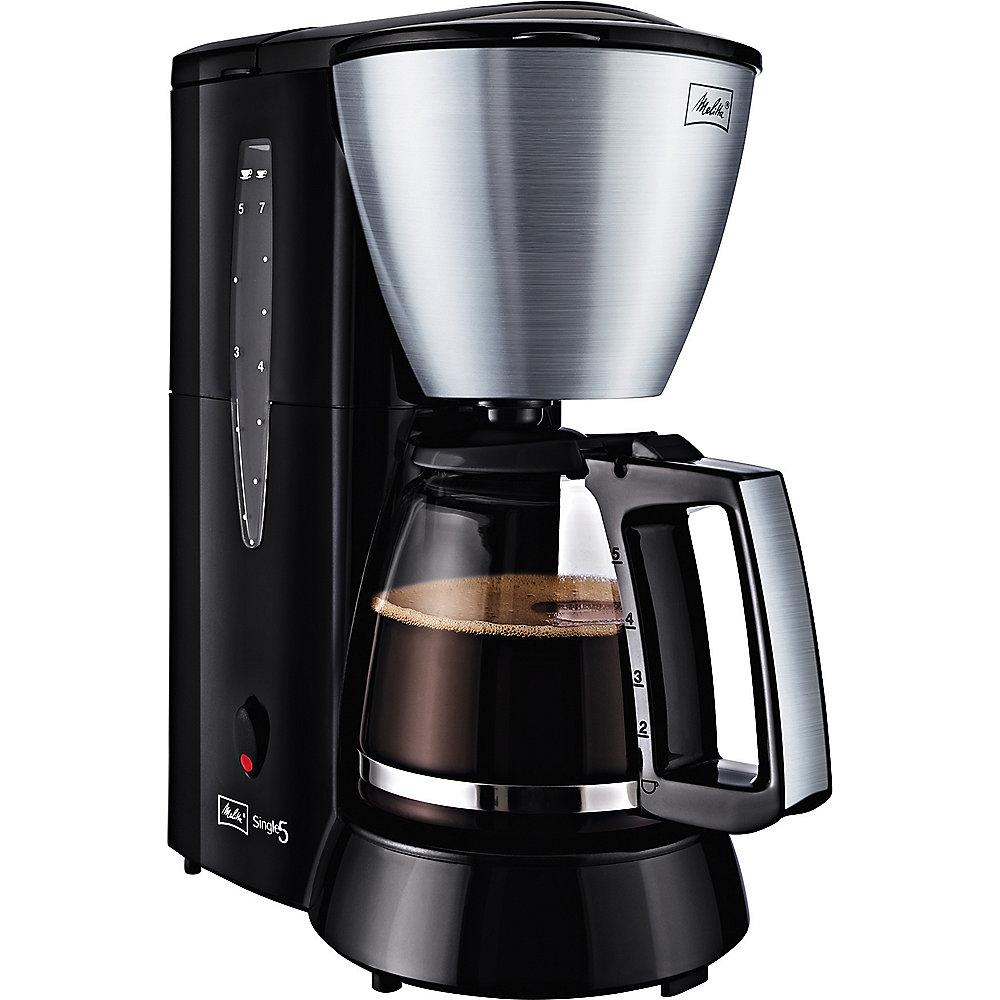 Melitta Single 5 M 720 bk SST Kaffeemaschine Edelstahl/schwarz