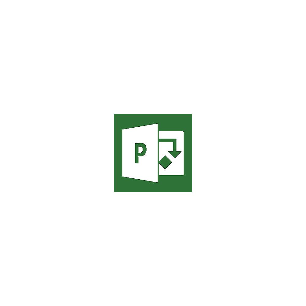 Microsoft Project Professional Win32 Lizenz, Open-NL, mit Project Server CAL