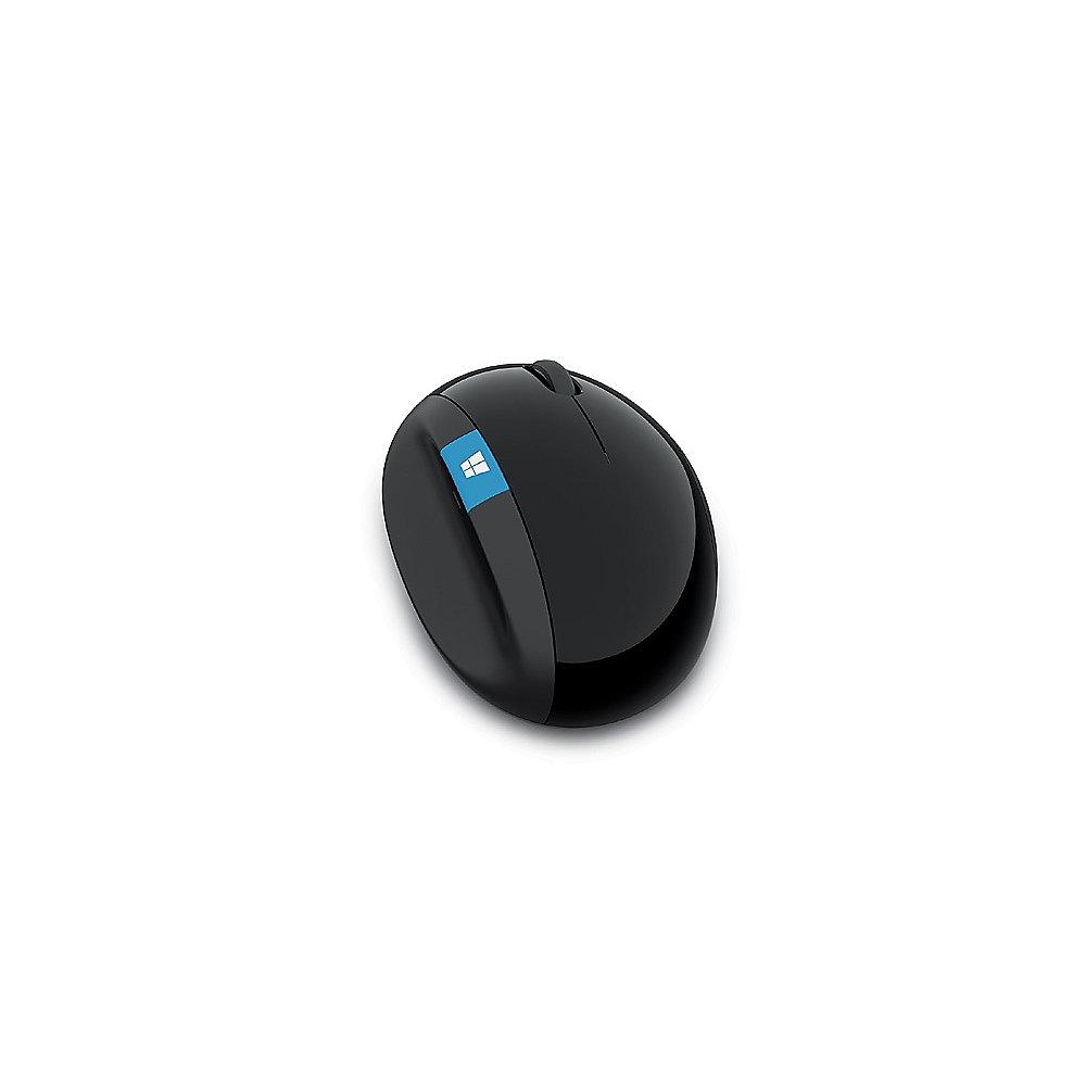 Microsoft Sculpt Ergonomic Wireless Mouse Schwarz Bulk, Microsoft, Sculpt, Ergonomic, Wireless, Mouse, Schwarz, Bulk