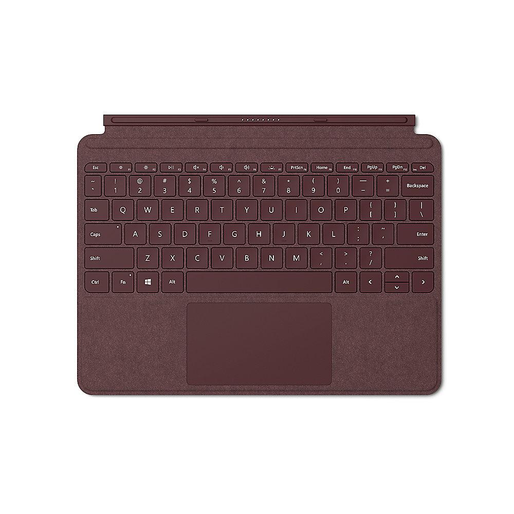 Microsoft Surface Go Signature Type Cover bordeaux rot