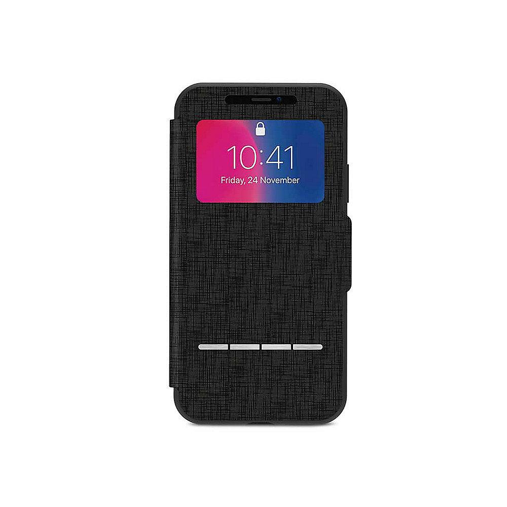 Moshi SenseCover Schutzhülle für iPhone X Metro Black 99MO072010, Moshi, SenseCover, Schutzhülle, iPhone, X, Metro, Black, 99MO072010