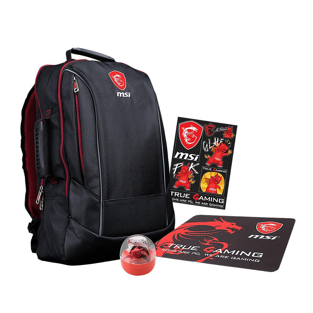 MSI Dragon Fever Bundel GE-Serie Gaming Backpack