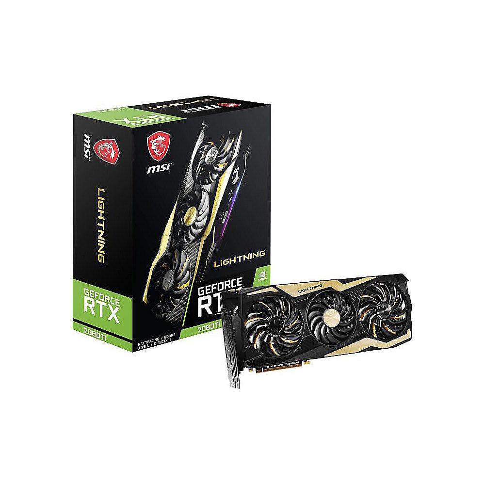 MSI GeForce RTX 2080Ti Lightning Z 11GB GDDR6 Grafikkarte 3xDP/HDMI/USB (TypC)