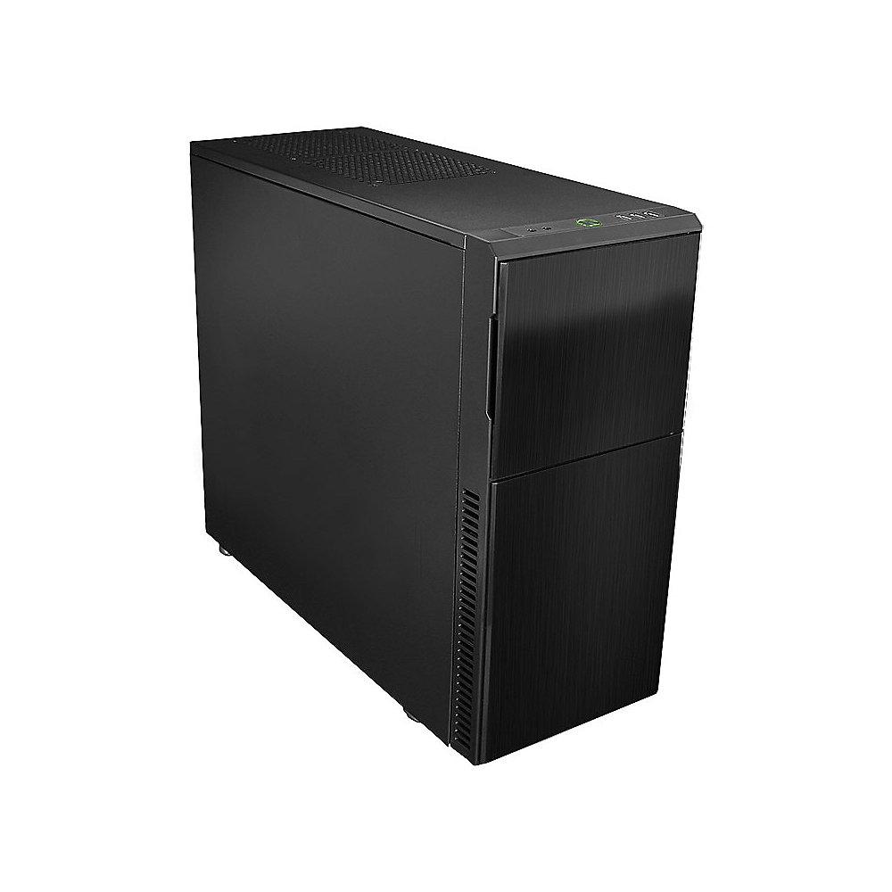 Nanoxia Deep Silence 3 Midi Tower ATX Gehäuse schallgedämmt schwarz o.NT