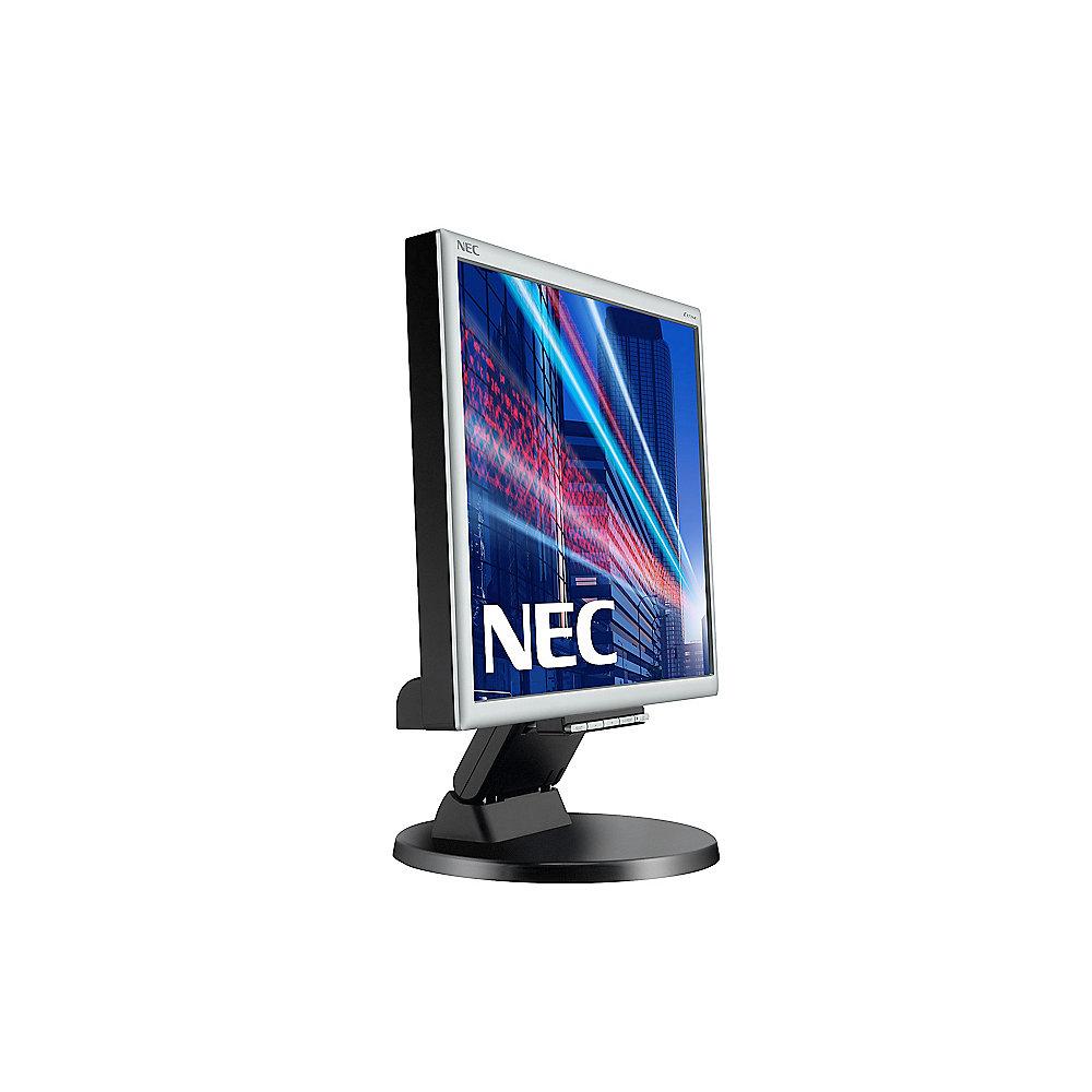 NEC E171M 17"(43.2cm) SXGA Office Monitor DVI/VGA EPEAT schwarz Lautsprecher