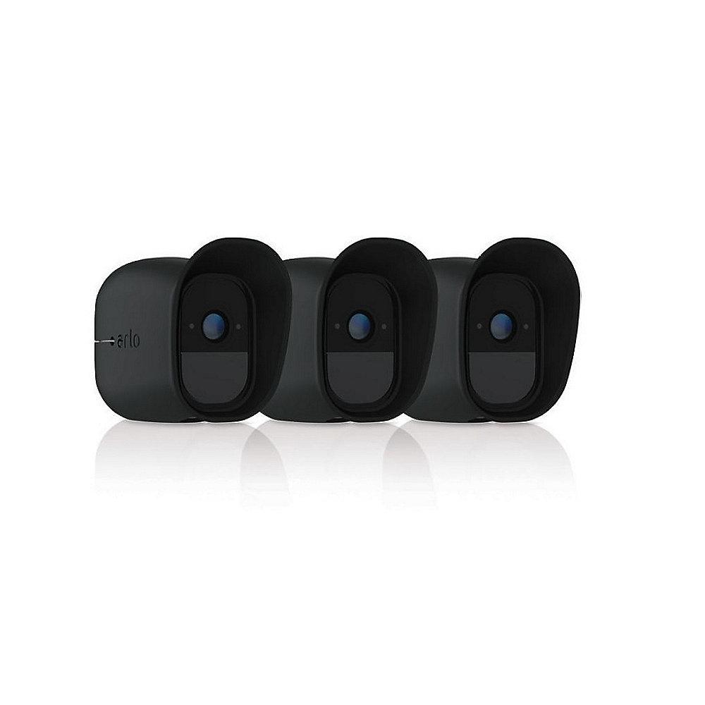 Netgear Arlo Pro 3x Silikonhüllen schwarz