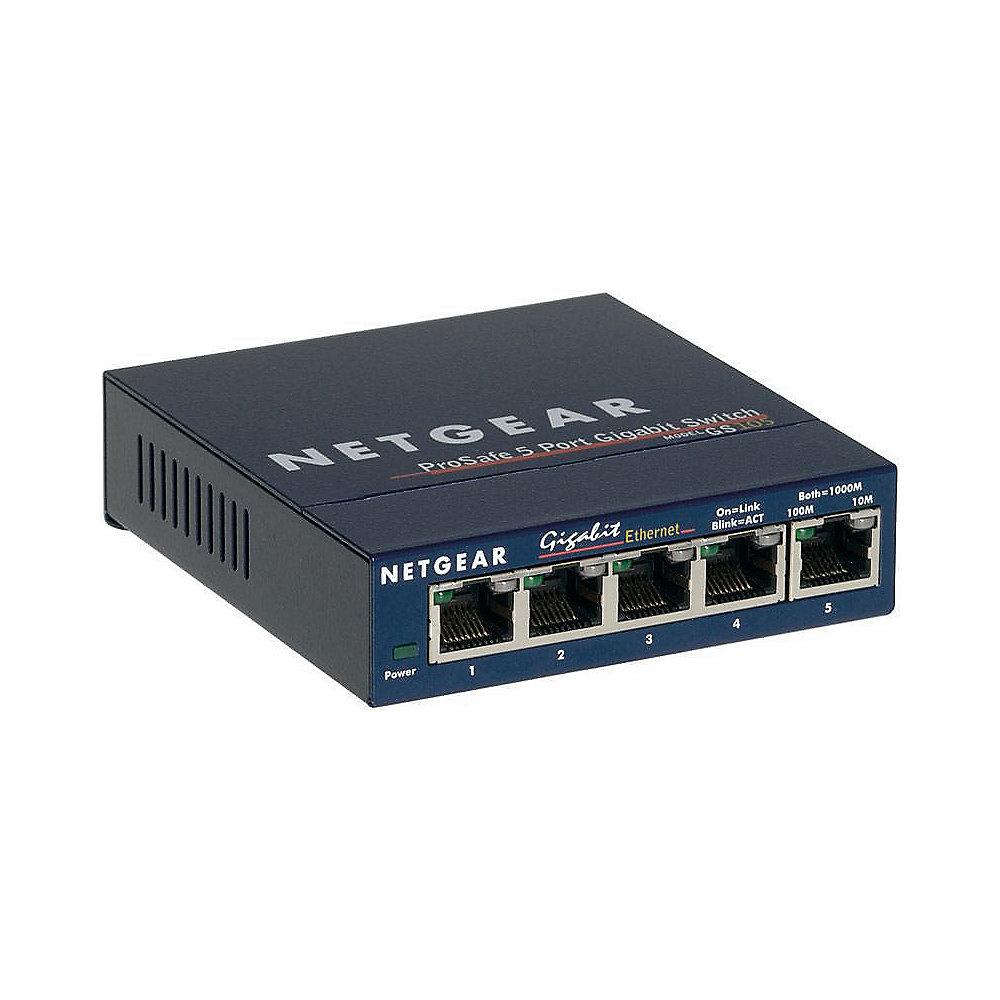 Netgear GS105GE 5 Port Gigabit Switch