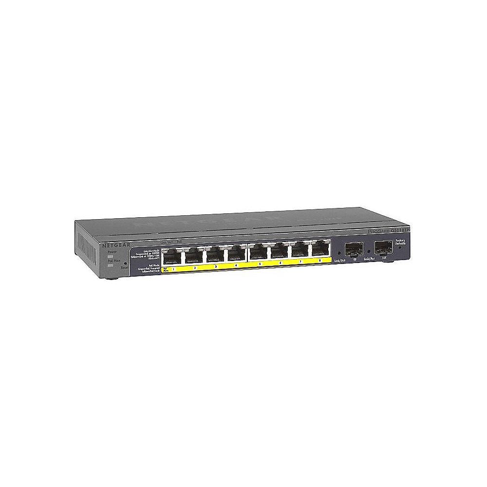 Netgear GS110TPv2 8 Port Gigabit Ethernet Smart Switch (8x PoE)