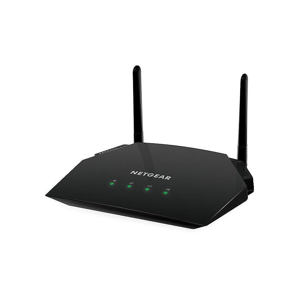 Netgear R6260 AC1600 Smart WLAN Router mit externen Antennen