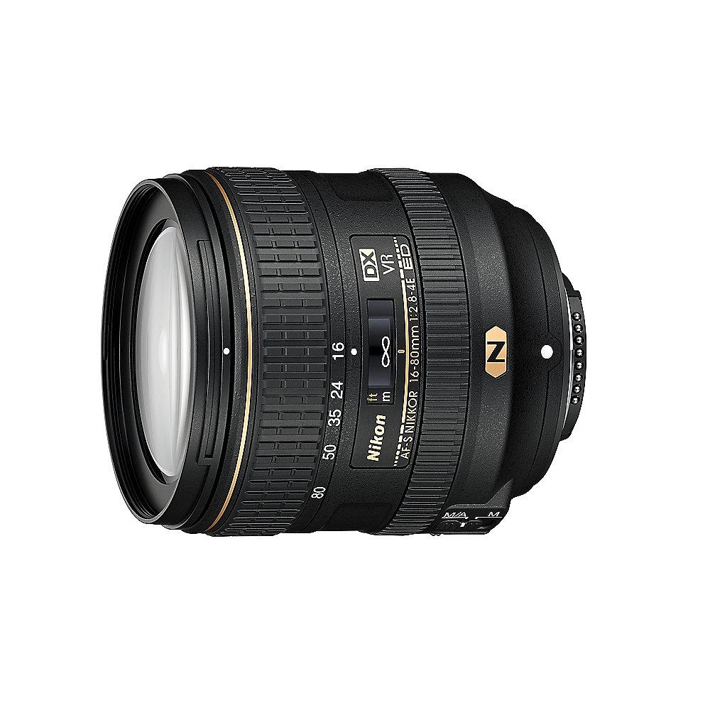 Nikon AF-S DX NIKKOR 16-80 mm f/2.8-4E ED VR Zoom Objektiv Objektiv