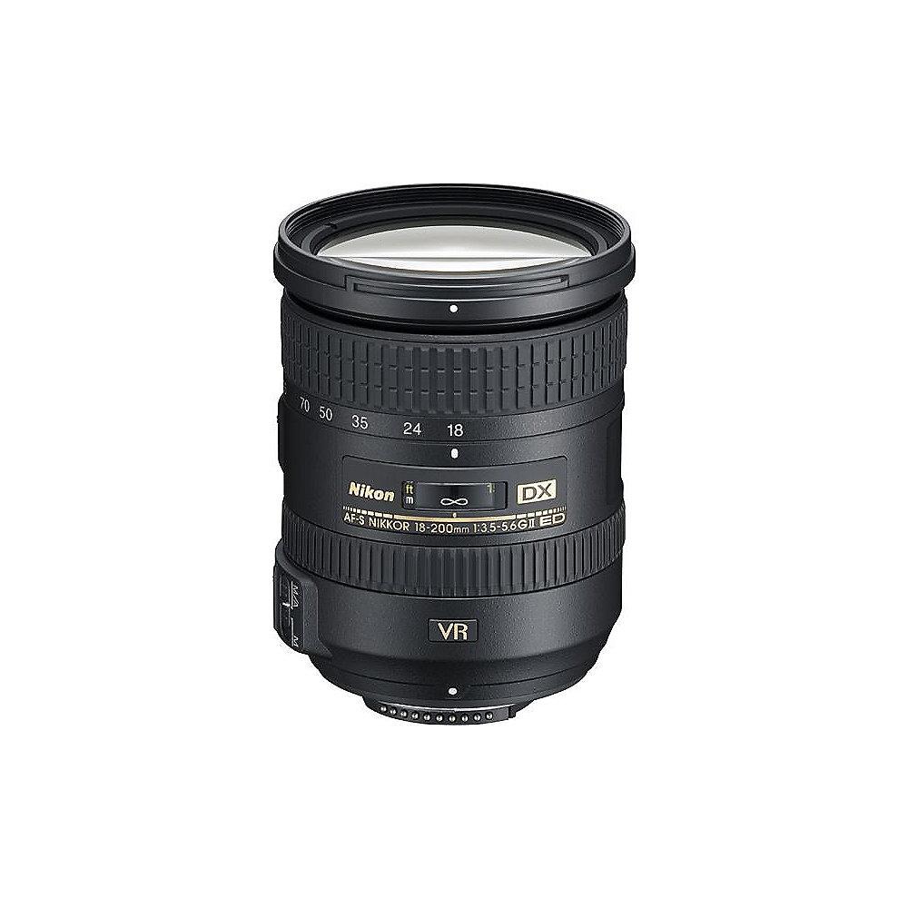 Nikon AF-S DX Nikkor 18-200mm f/3.5-5.6 G ED VR II Reise Zoom Objektiv