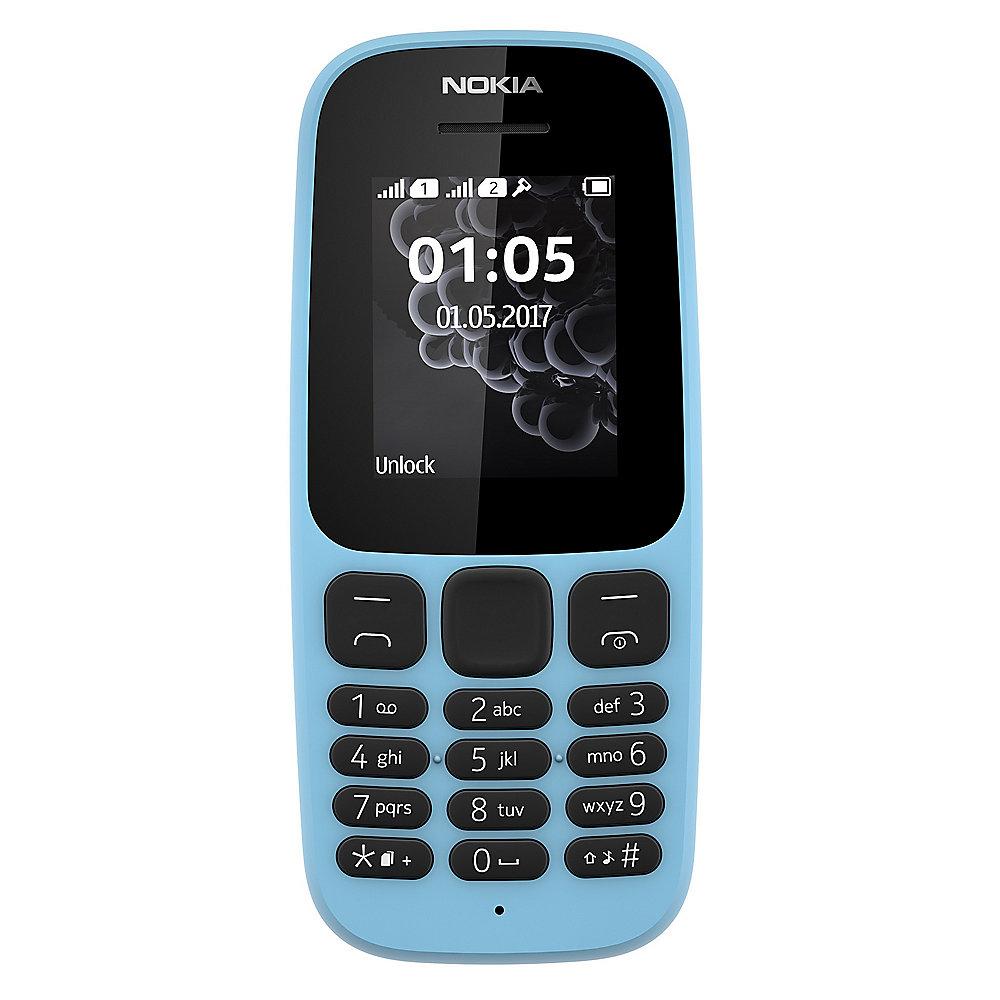 Nokia 105 (2017) Dual-SIM blue