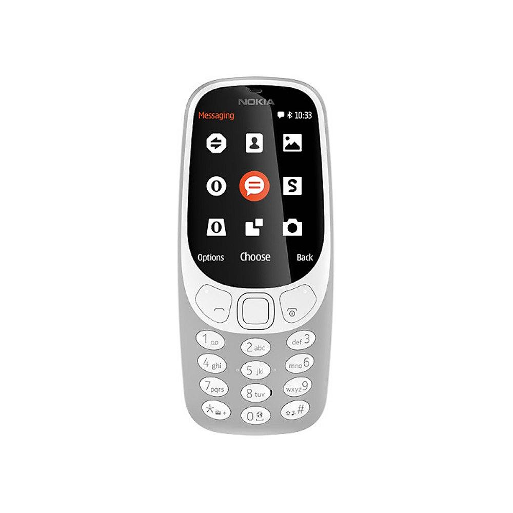 Nokia 3310 (2017) Dual-SIM grau, Nokia, 3310, 2017, Dual-SIM, grau